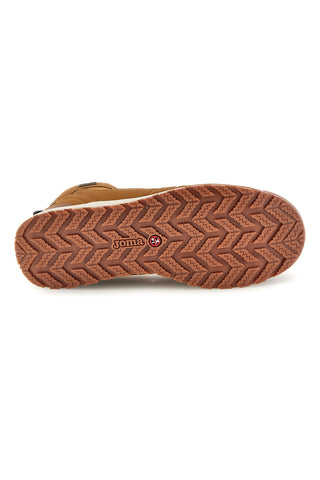 Hohe Sneaker in Kamelfarbe mit Riemchen hinten und zweifarbiger Sohle Joma CTORMW2628