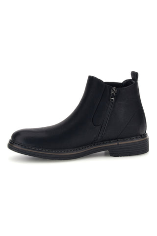 Stivaletti Chelsea neri con zip laterale e suola a contrasto Jerpoint 2Y5285