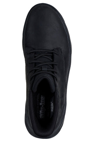 Schwarze Slip-Ins-Stiefeletten von Skechers Arch Fit Garza Ridley