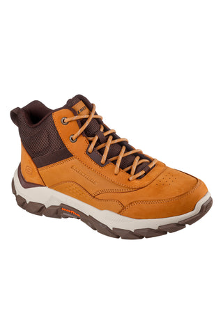 Scarponcini ocra con suola Goodyear Skechers Santoro Hopkins