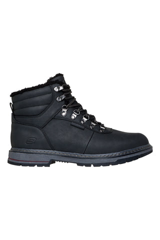 Stivaletti neri impermeabili Skechers Corado Memphis
