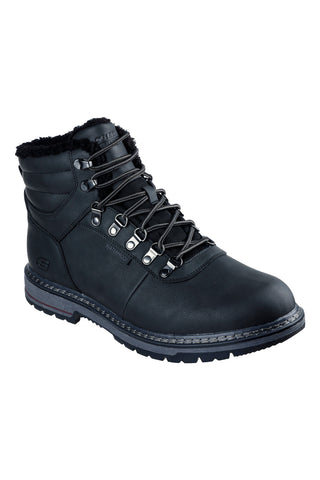 Stivaletti neri impermeabili Skechers Corado Memphis