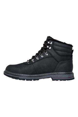 Stivaletti neri impermeabili Skechers Corado Memphis