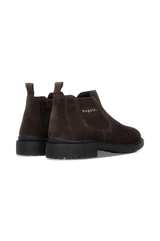 Braune Chelsea-Stiefeletten aus Leder von Bugatti 311ayk3114006100
