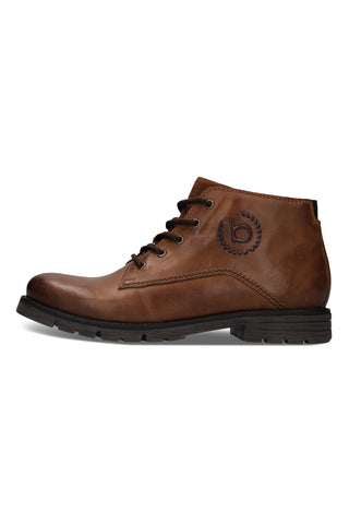 Braune Lederstiefeletten von Bugatti 321AYF3112006300