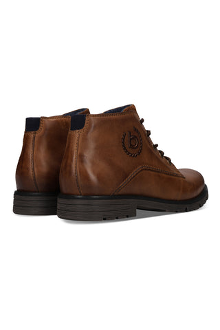 Braune Lederstiefeletten von Bugatti 321AYF3112006300