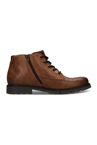 Braune Lederstiefeletten von Bugatti 321AYF3112006300