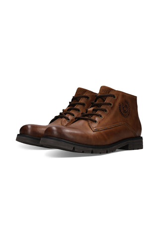 Braune Lederstiefeletten von Bugatti 321AYF3112006300