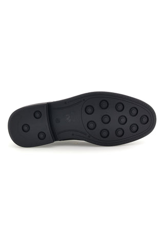 Schwarze Chelsea-Stiefeletten mit elastischen Einsätzen von Johes Land 180111