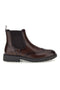 Stivaletti marroni Chelsea con lavorazione brogue Johes Land 1681312