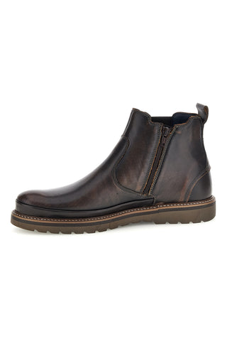 Braune Beatles-Stiefeletten mit Gummizug von Pittarello, Art.-Nr. 262480052
