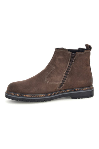 Braune Chelsea-Stiefeletten aus Leder mit Gummizug, Pittarello Eco 262520020