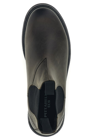 Stivaletti Beatles Grigio in Pelle con Elastico Pittarello eco 262870064