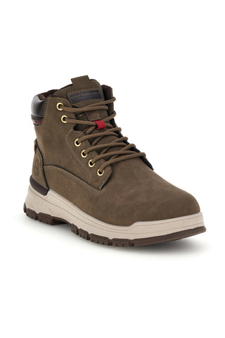 Scarponcino Kaki con Suola Carrarmato Cotton belt CBM626A1604