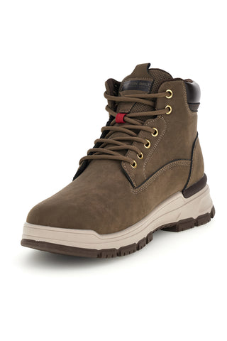 Scarponcino Kaki con Suola Carrarmato Cotton belt CBM626A1604