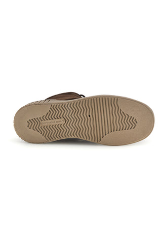 Polacchino Marrone in Effetto Nabuk Cotton belt CBM628A2004