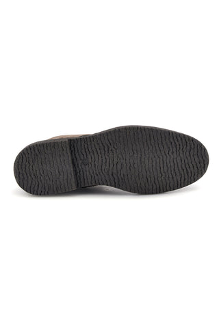 Braune Stiefeletten mit Schnürung und Reißverschluss von Johes Land T24602M1A