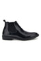 Stivaletti Chelsea neri con elastici laterali Jerpoint A8745