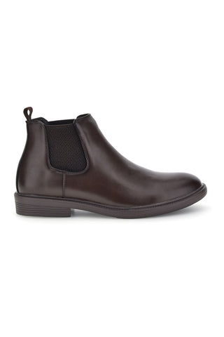 Stivaletti Chelsea testa di moro con elastici laterali Jerpoint A8745