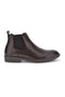 Stivaletti Chelsea testa di moro con elastici laterali Jerpoint A8745