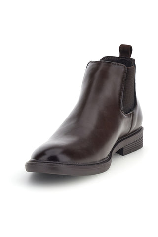Stivaletti Chelsea testa di moro con elastici laterali Jerpoint A8745