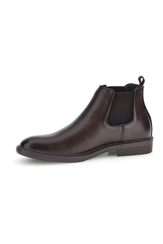 Stivaletti Chelsea testa di moro con elastici laterali Jerpoint A8745