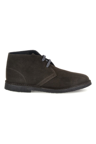 Polacchini Desert Boot Fumo in Scamosciato Ptr 87510