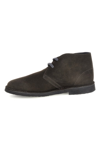 Polacchini Desert Boot Fumo in Scamosciato Ptr 87510