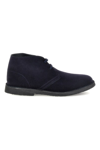 Polacchini Desert Boot Blu in Scamosciato Ptr 87510