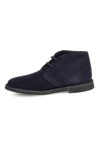 Polacchini Desert Boot Blu in Scamosciato Ptr 87510