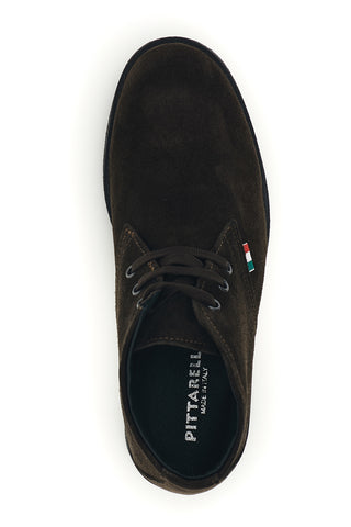 Braune Stiefeletten aus Wildleder von Pittarello, Modell 2810