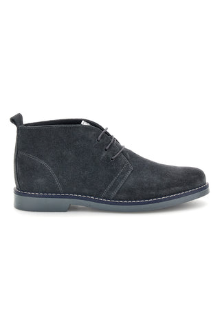 Polacchini blu in pelle scamosciata Made in Italy Pittarello 2812