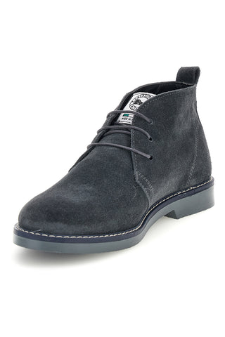Polacchini blu in pelle scamosciata Made in Italy Pittarello 2812