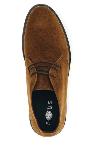 Polacchine tabacco in pelle Made in Italy Pittarello Focus 550