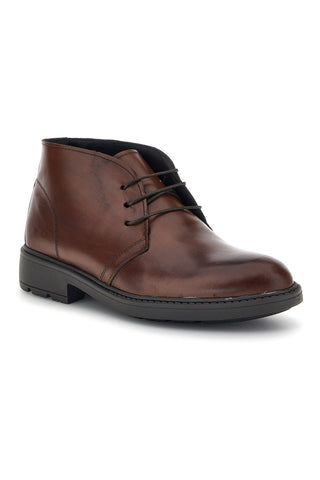 Braune Lederstiefeletten „Made in Italy“ von Pittarello, Modell Focus 625