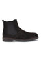 Dunkelbraune Chelsea-Stiefeletten aus Leder, Made in Italy, Pittarello Focus 042