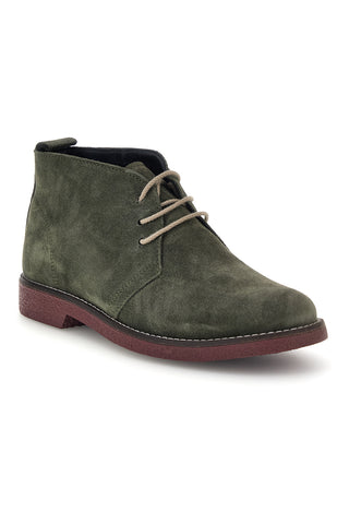 Polacchine verdi in vera pelle Made in Italy Pittarello 322