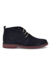 Polacchine blu in vera pelle Made in Italy Pittarello 322