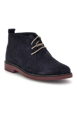 Polacchine blu in vera pelle Made in Italy Pittarello 322