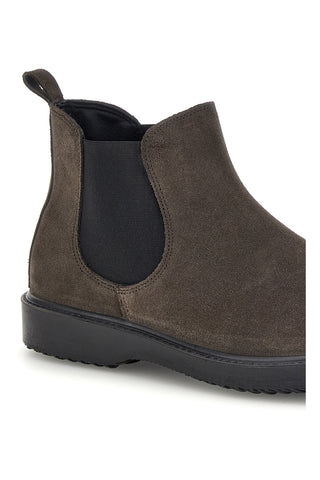 Stivaletti Chelsea taupe in pelle Pittarello 1263
