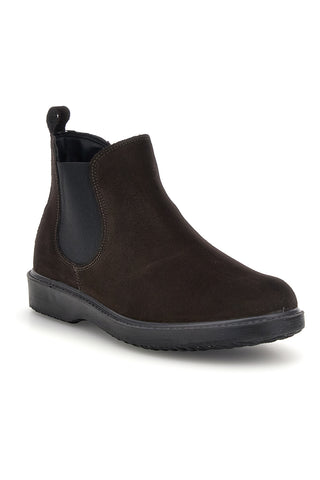 Braune Chelsea-Stiefeletten aus Leder von Pittarello, Modell 1263