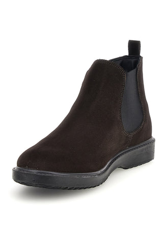 Braune Chelsea-Stiefeletten aus Leder von Pittarello, Modell 1263