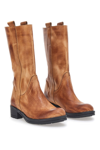 Pittarello Glam Biker Boot 415 Cognac