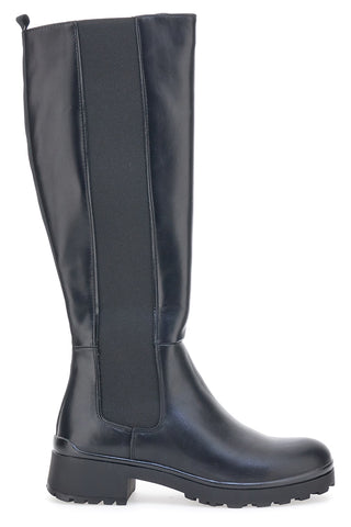 Schwarze First Lady Chelsea-Stiefel 4086