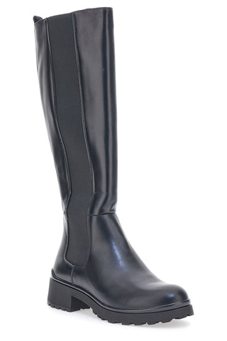 Schwarze First Lady Chelsea-Stiefel 4086