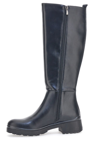 Schwarze First Lady Chelsea-Stiefel 4086