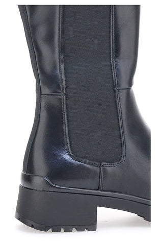 Schwarze First Lady Chelsea-Stiefel 4086