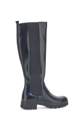 Schwarze First Lady Chelsea-Stiefel 4086