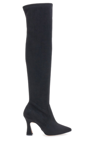 Overknee-Stiefel Pittarello 706 Schwarzes Wildleder