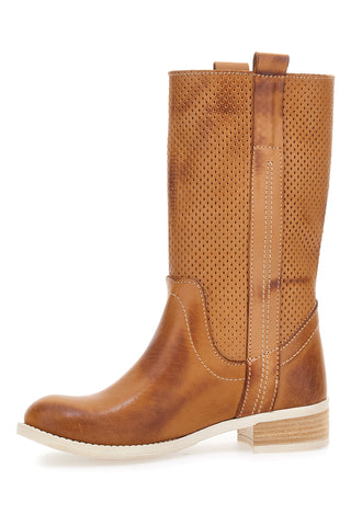 Bikerstiefel Mon Dieu 415 Echtleder